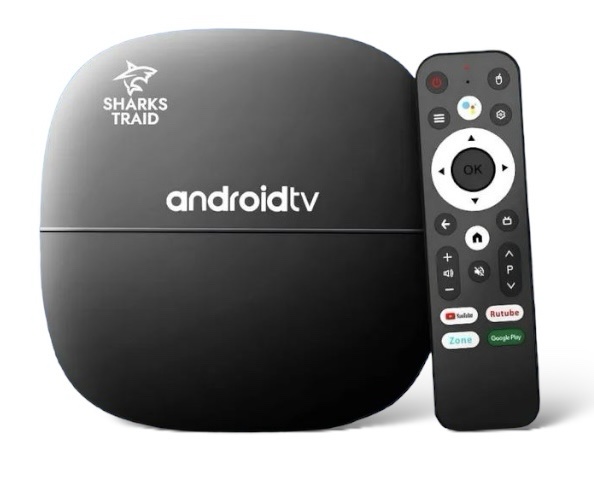 ТВ-приставка Смарт TV SHARKS TRAID Android ТВ-приставка Смарт TV SHARKS TRAID Android